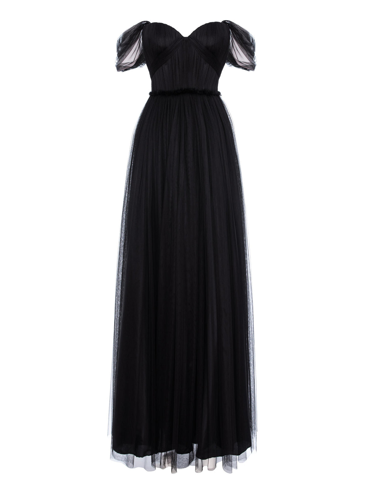 A-Line Midi Dress with Off-the-Shoulder Straps, Greige 4